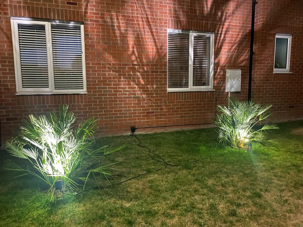 Outdoor lighting in Cuffley 