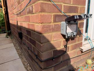 Outdoor sockets installers in Cuffley